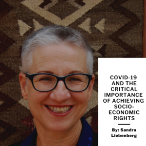 Covid-19 and the critical importance of achieving socio-economic rights