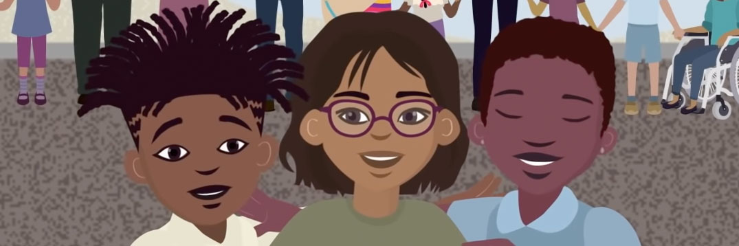 Featuring an animated video on education as a right, not a privilege