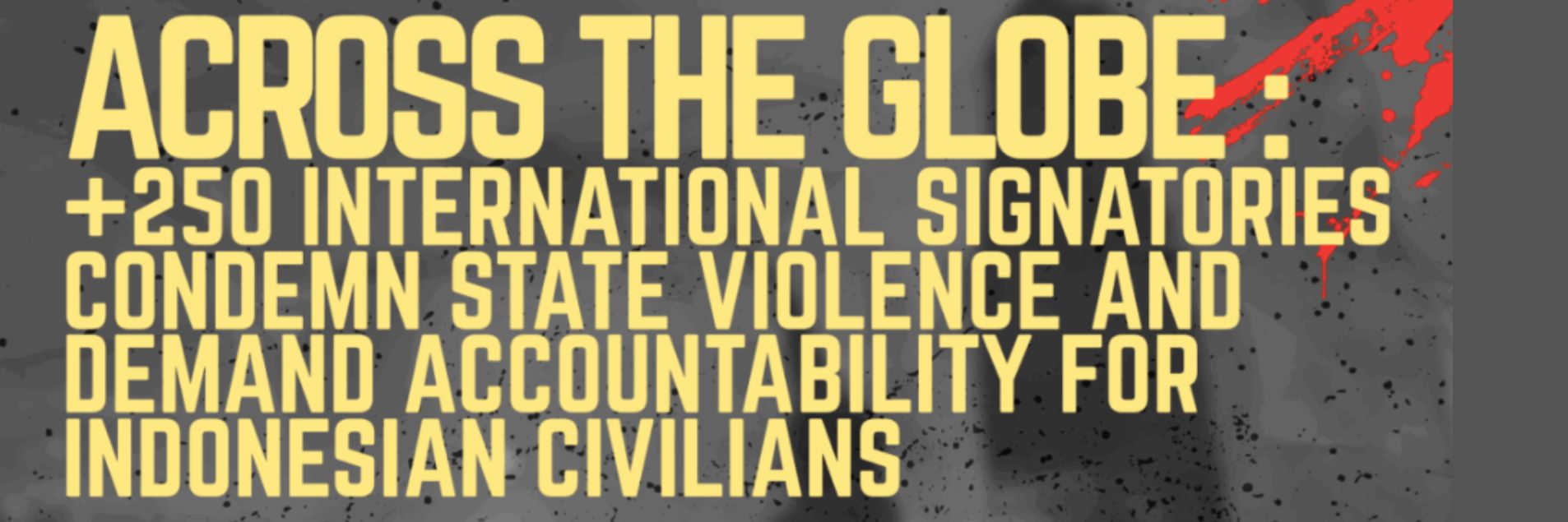 Protests for Economic, Social, and Cultural Rights: International Solidarity with Indonesia